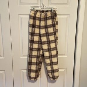 Girls Pacsun Sherpa Joggers